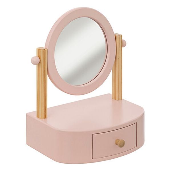 Coiffeuse enfant à poser - Rose