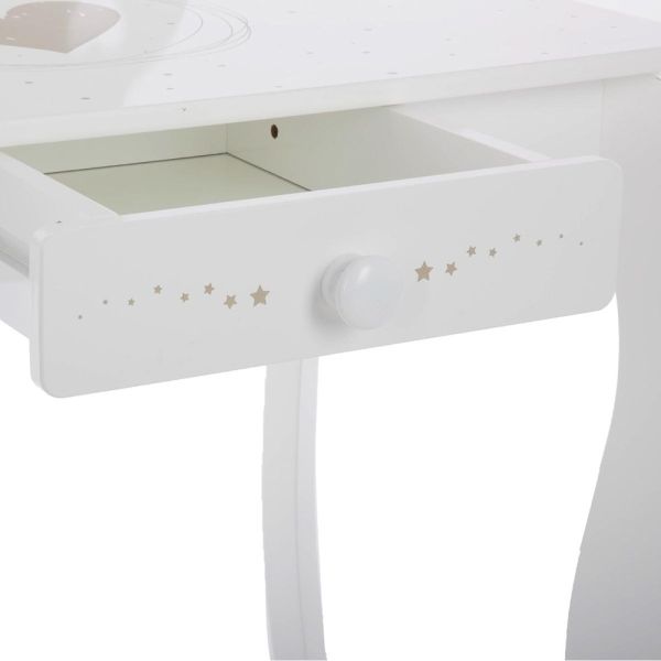 Coiffeuse et tabouret princesse