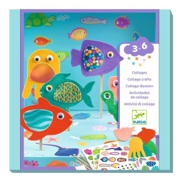 Collages Joyeux aquarium