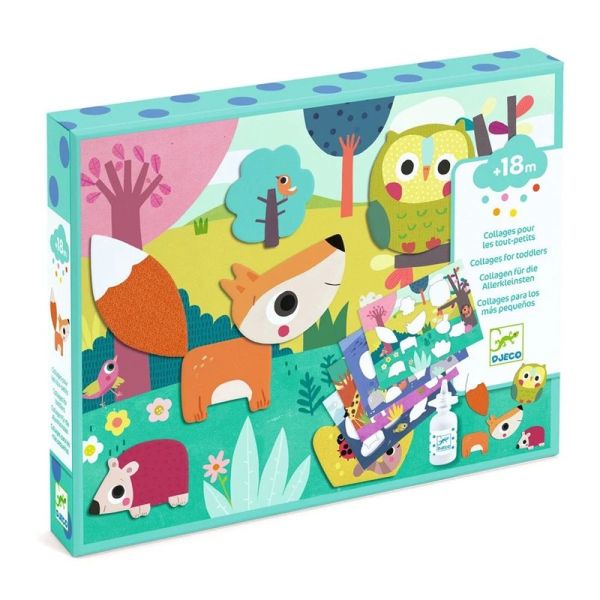 Coffret activités de collages Premiers collages