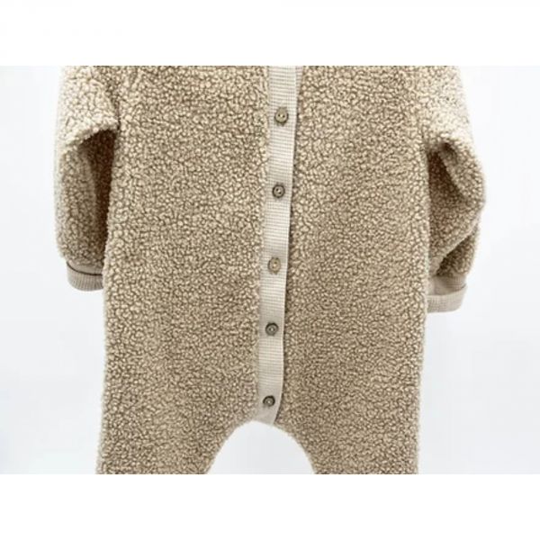 Combinaison Polaire Bébé Ours 0-3 Mois – Manteau Chaud D'Hiver Pour Nouveau-Né, Idéal Pour Noël
