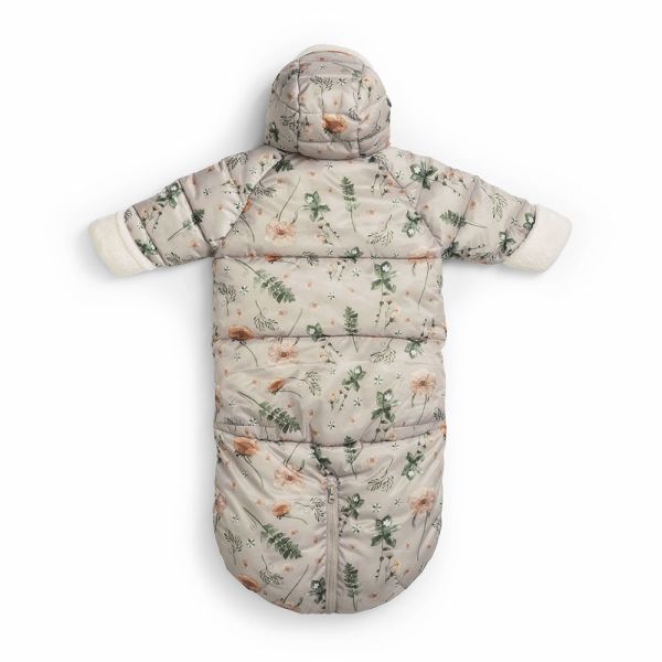 Combinaison pilote 0-6 mois chaude et convertible Meadow Blossom