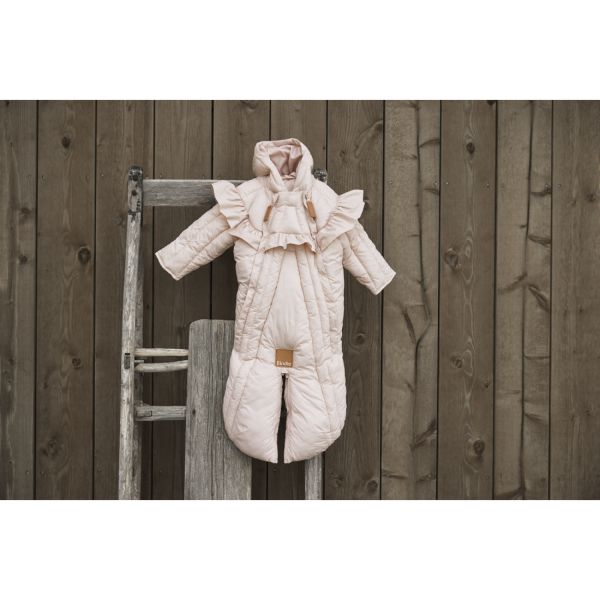 Combinaison pilote bébé Powder Pink 0-6 mois
