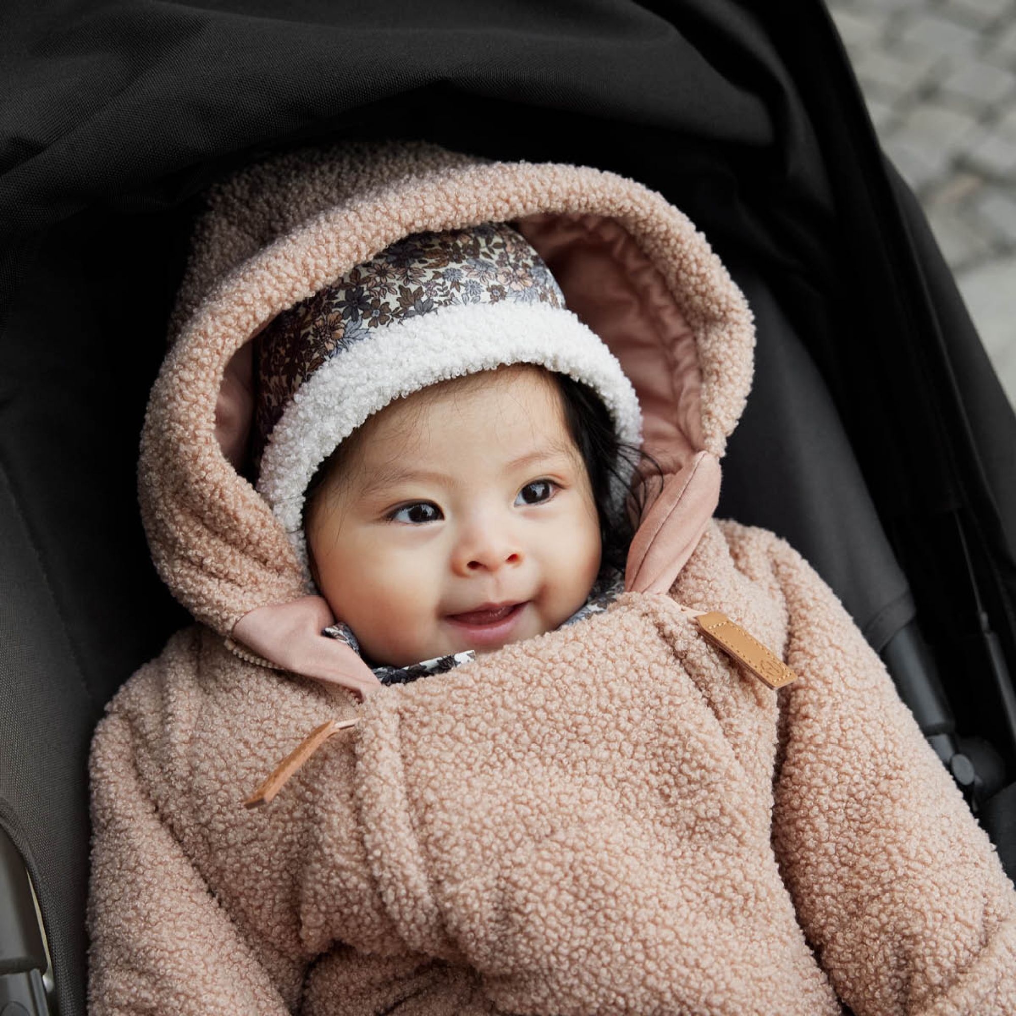 Combinaison Pilote Bébé Hiver – Polaire Imperméable | Capuche, Poignets élastiques | Pour Ski, Neige, Sorties