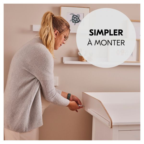 Plan à langer pour commode Combine N Change