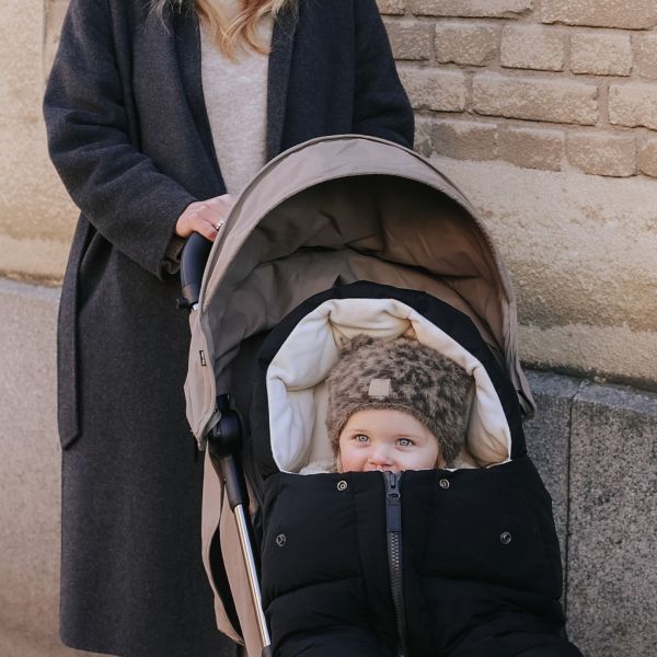 Chancelière bébé poussette universelle Comfort Black