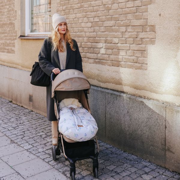 Chancelière bébé poussette universelle Comfort Blueberry Bliss