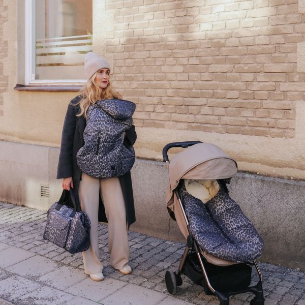 Chancelière bébé poussette universelle Comfort Le Leopard