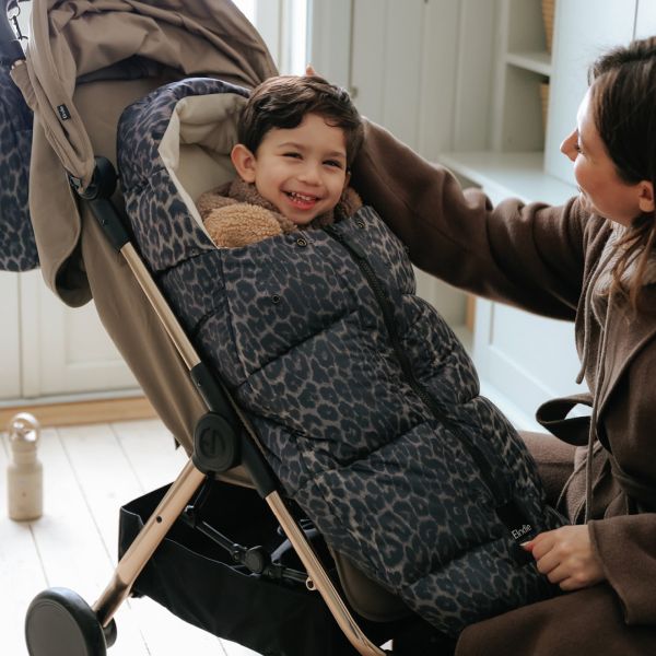 Chancelière bébé poussette universelle Comfort Le Leopard