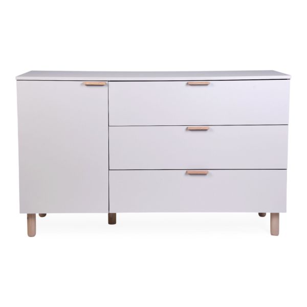 Commode à langer bébé 3 tiroirs Cosy Clay