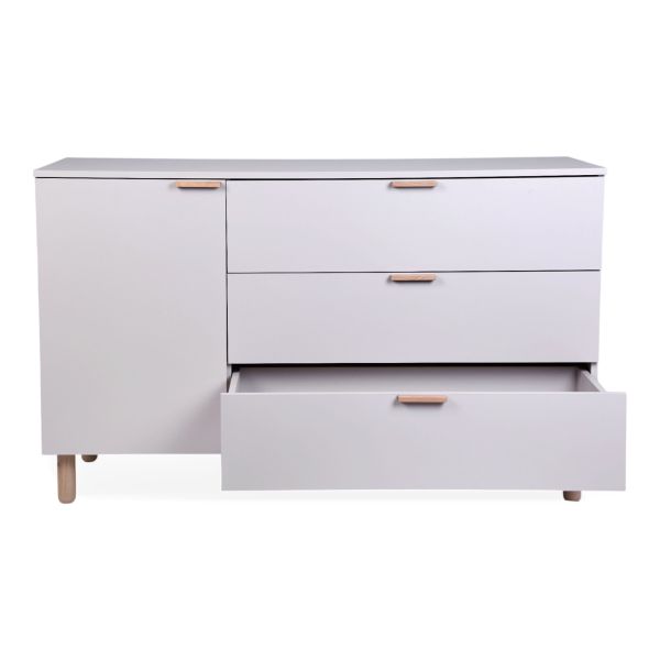 Commode à langer bébé 3 tiroirs Cosy Clay