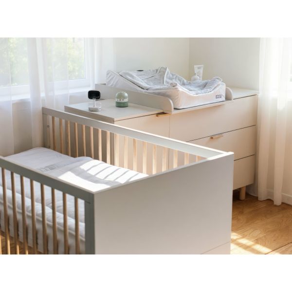 Commode à langer bébé 3 tiroirs Cosy Clay