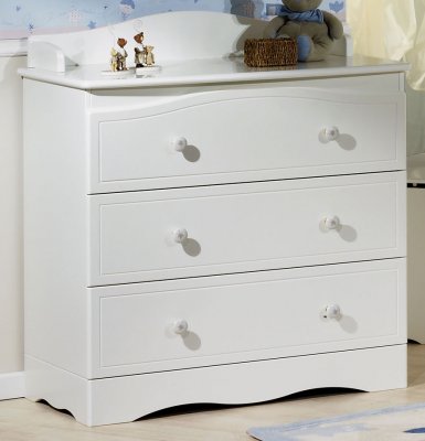 commode folio blanc