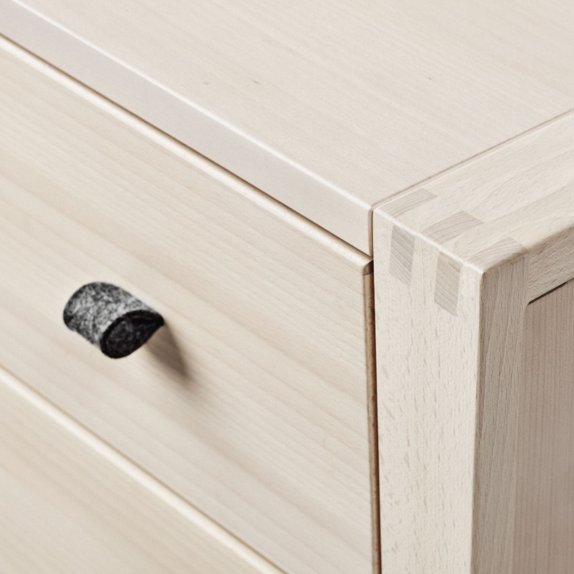 Commode bébé et enfant en bois massif design Linea - Leander