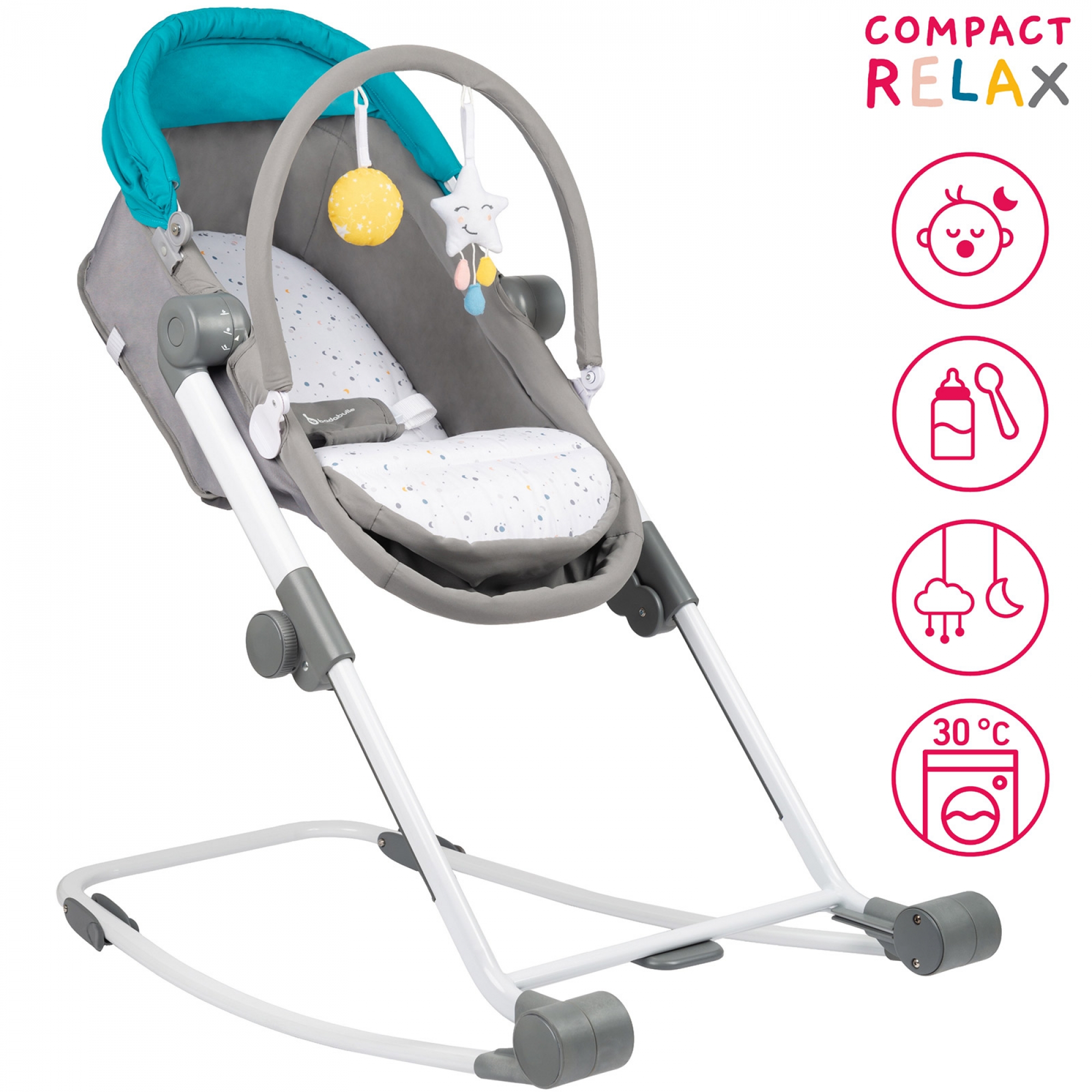 Badabulle Transat Berceau 4 En 1 Compact Relax Made In Bebe Badabulle Transat Berceau 4 En 1 Compact Relax Made In Bebe