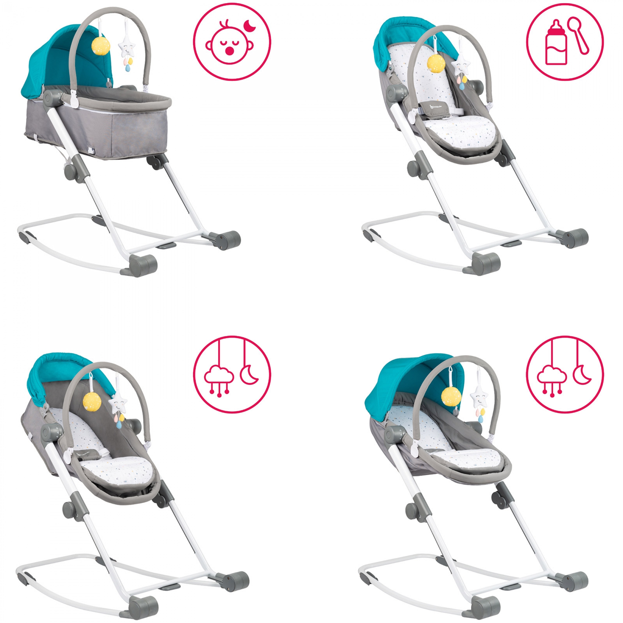 Badabulle Transat Berceau 4 En 1 Compact Relax Made In Bebe Badabulle Transat Berceau 4 En 1 Compact Relax Made In Bebe