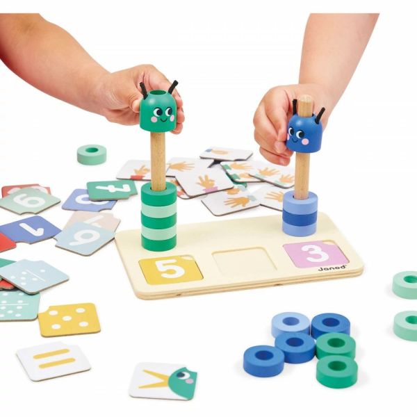 Jeu d'apprentissage Apprendre à compter et à comparer