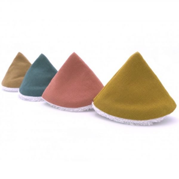 Lot de 4 cônes pare pipi Multicolore