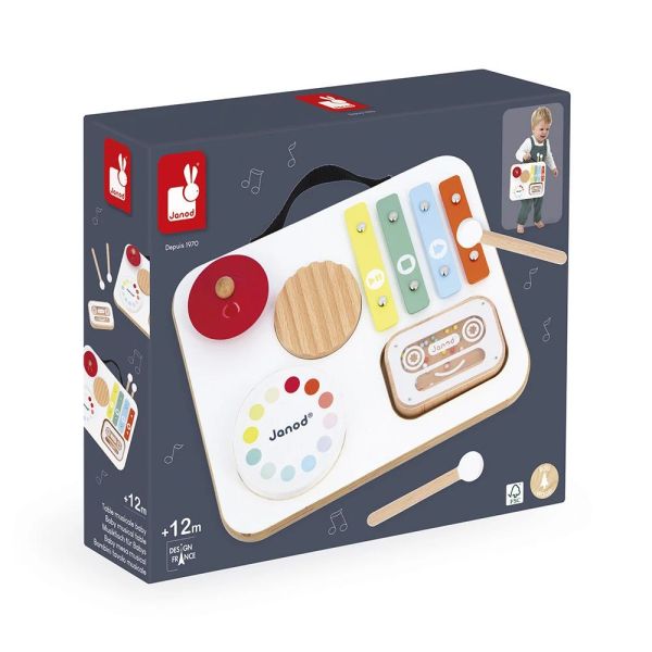 Table musicale enfant en bois Confetti