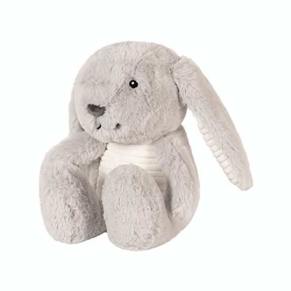 Peluche bruit blanc Lapin Milo gris