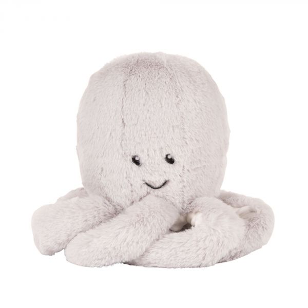 DOUDOU PIEUVRE NATTOU GRIS PELUCHE POULPE Jouet Bebe NAISSANCE