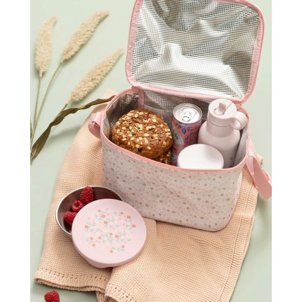 Grand sac isotherme Jardin de fleurs