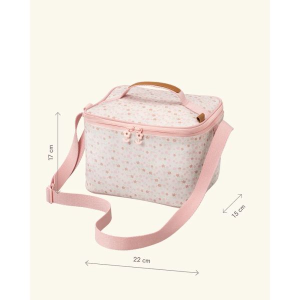 Grand sac isotherme Jardin de fleurs