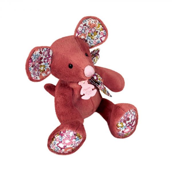 Peluche Souris Terracotta Copains Câlins 25 cm