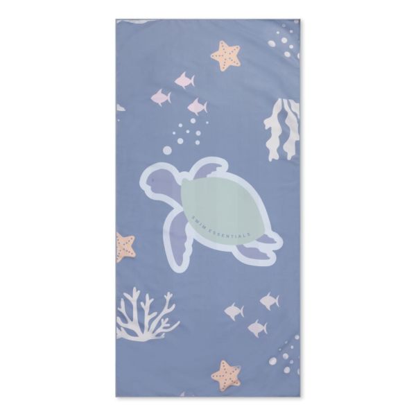 Serviette microfibre 135x65 cm - Coral Bliss Blue
