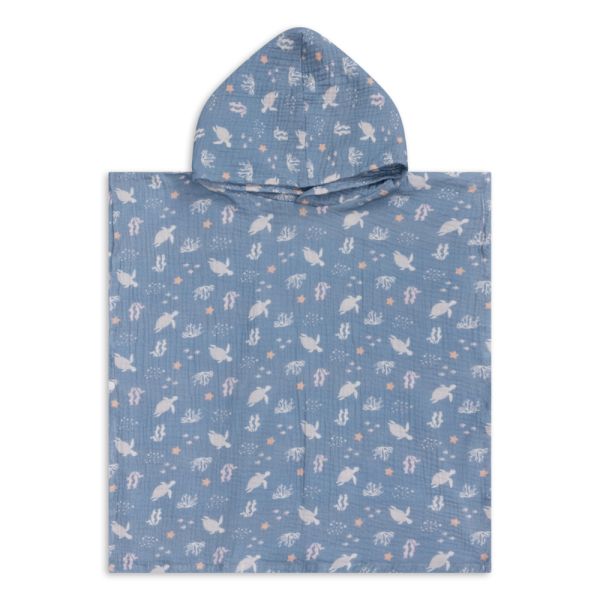 Poncho de plage Mer de corail 55 x 50 cm