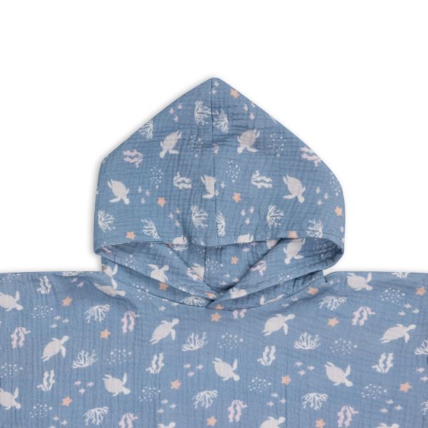 Poncho de plage Mer de corail 55 x 50 cm