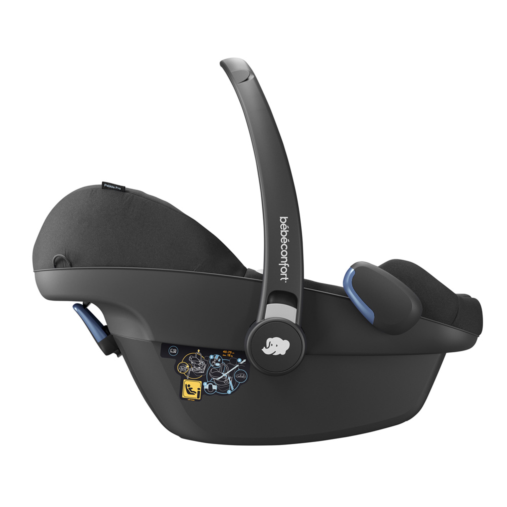 Bebe Confort Siege Auto Pebble Pro I Size Essential Black Made In Bebe Bebe Confort Siege Auto Pebble Pro I Size Essential Black Made In Bebe