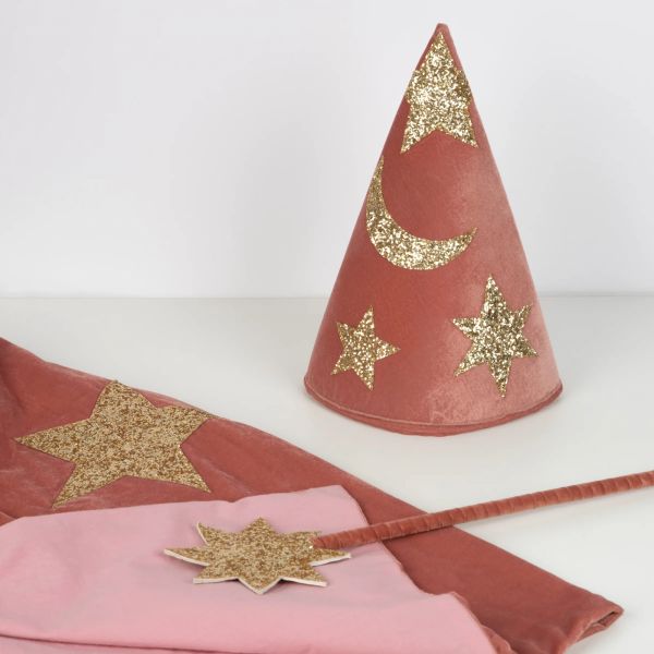 Déguisement de magicien rose 3-6 ans