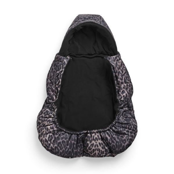 Protection d’hiver 2 en 1 pour porte-bébé et poussette Le Leopard