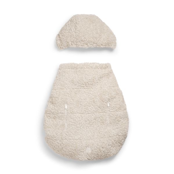Protection d’hiver 2 en 1 pour porte-bébé et poussette Soft Sherpa