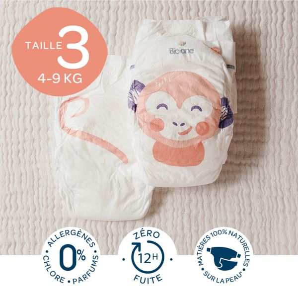 Couches bébé écologiques Taille 3