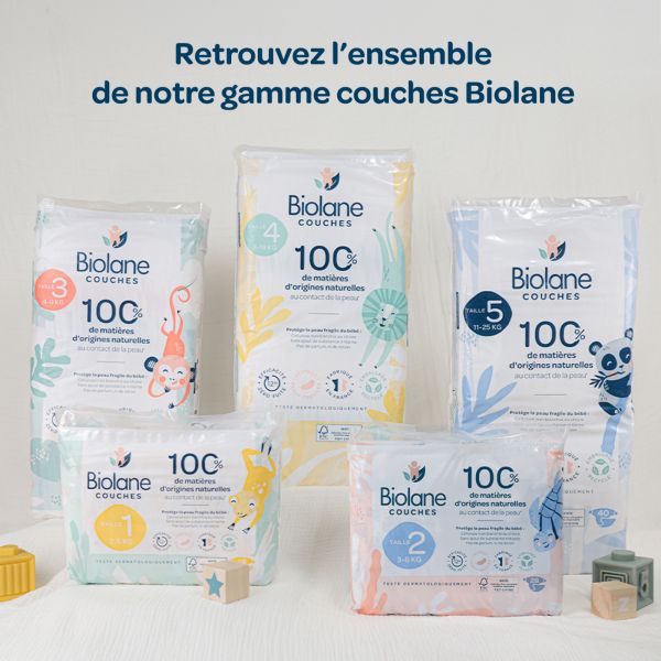 Couches bébé écologiques Taille 5 - 40 couches