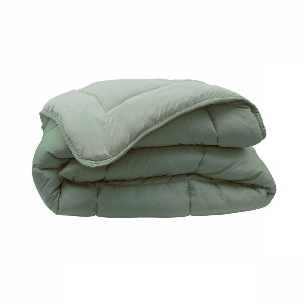 Couette bicolore été 75 x 120 Green / Light Green