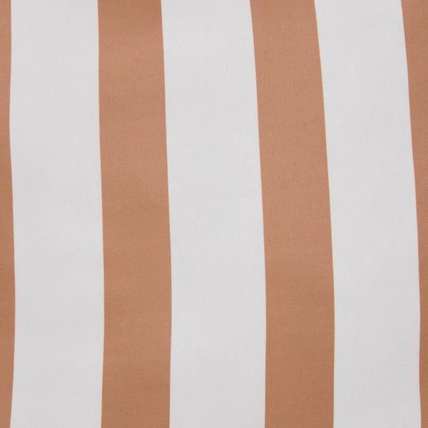 Coussin réversible Jaiko bouclette et rayures 40 x 40 cm