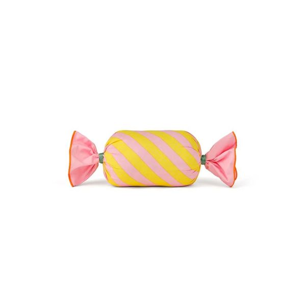 Coussin décoratif bonbon Rose FIFI