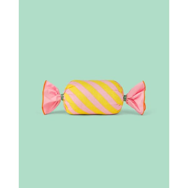 Coussin décoratif bonbon Rose FIFI