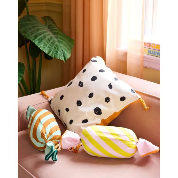 Coussin décoratif bonbon Vert FIFI