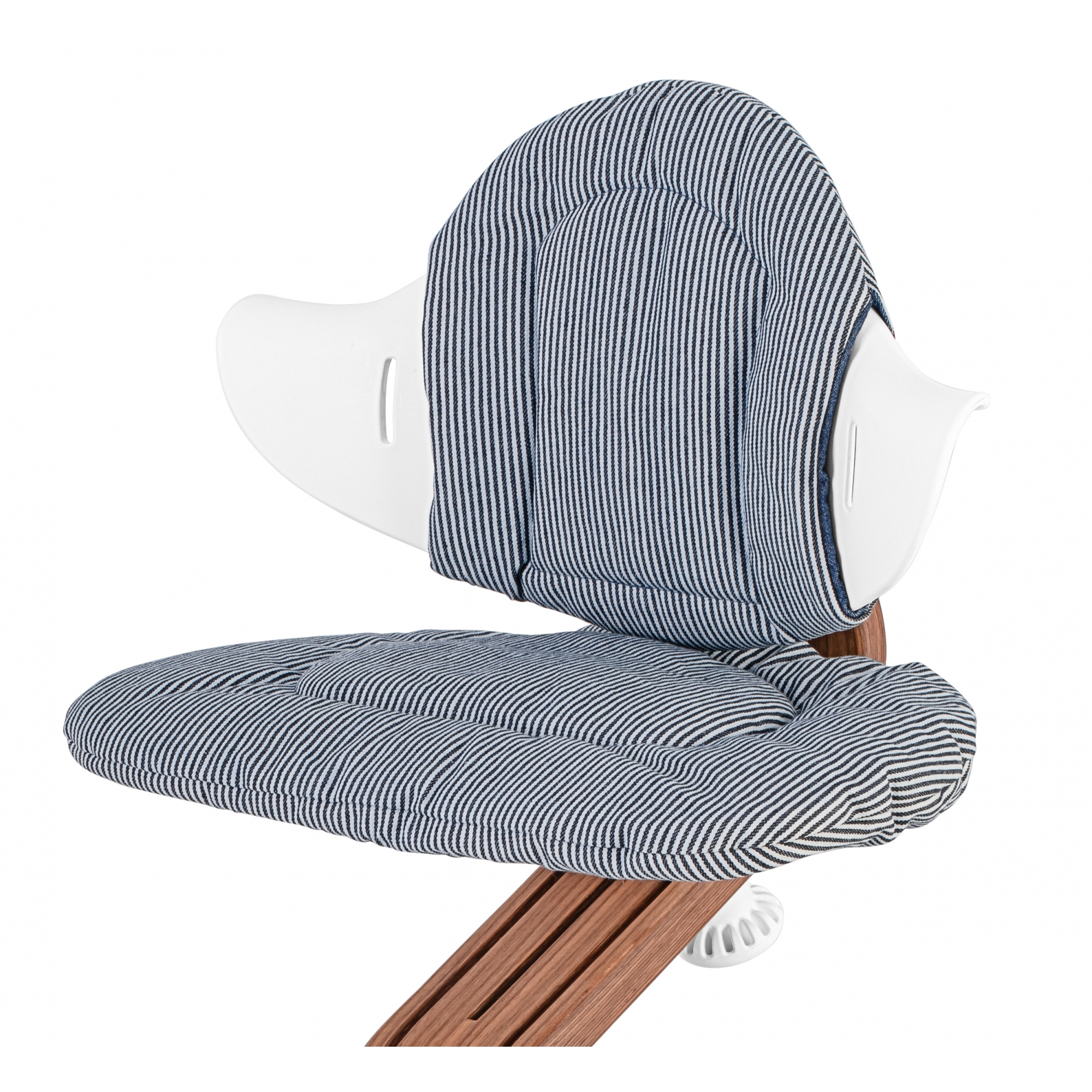 Nomi By Evomove Coussin Pour Chaise Haute Nomi Denim Et Rayures Made In Bebe Nomi By Evomove Coussin Pour Chaise Haute Nomi Denim Et Rayures Made In Bebe
