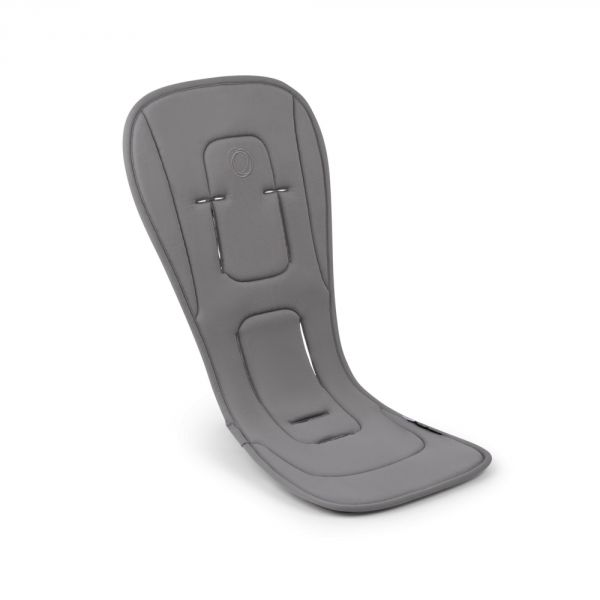 Coussin confort réversible pour poussette Bugaboo Gris lune