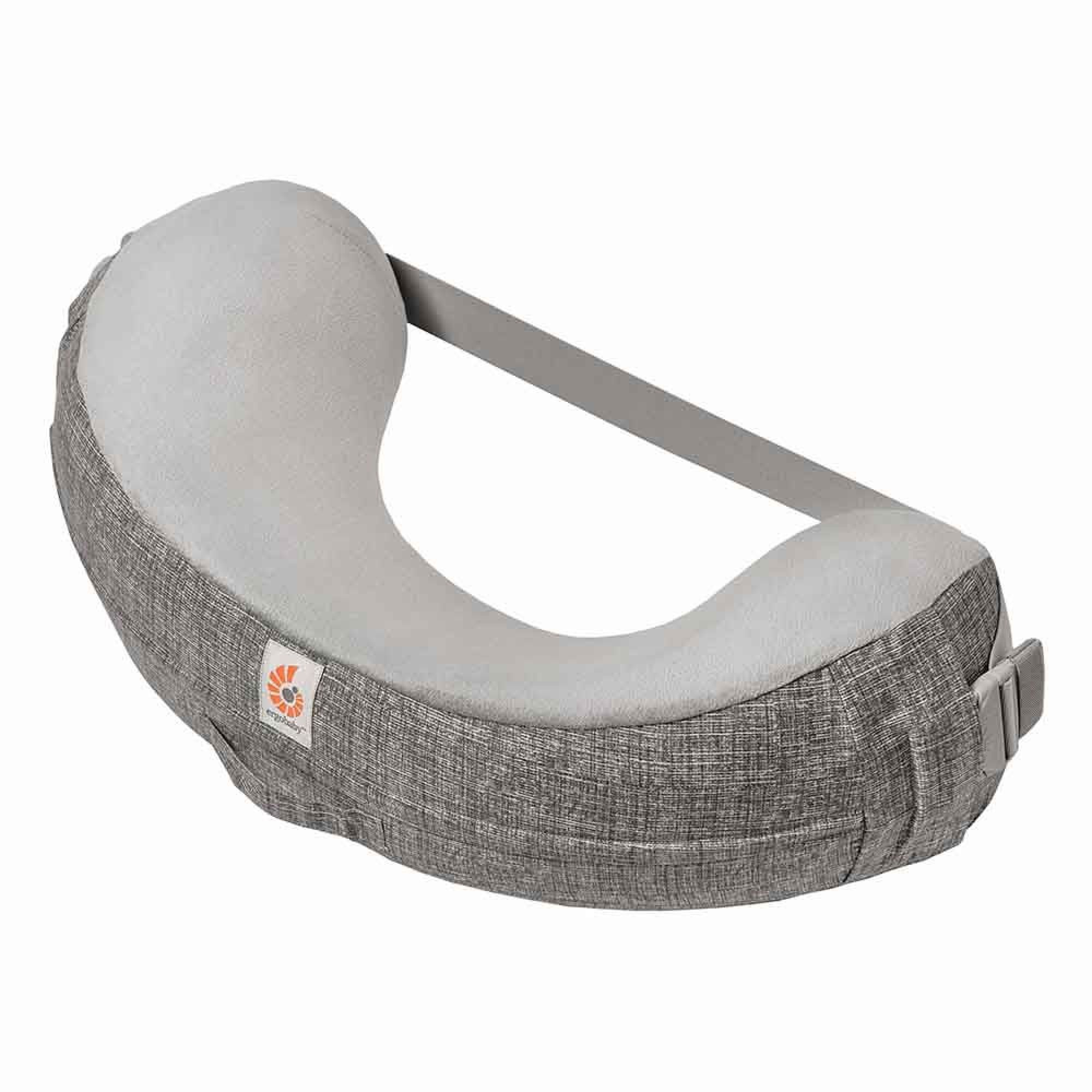 Ergobaby Coussin d'Allaitement Natural Curve avec sangle : Gris