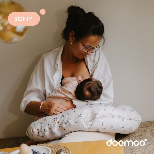 Coussin d’allaitement compact Softy Peaches