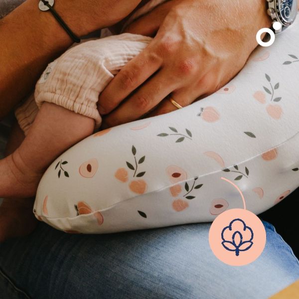 Coussin d’allaitement compact Softy Peaches