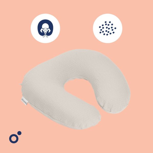 Coussin d’allaitement compact Softy Tetra Jersey Sand