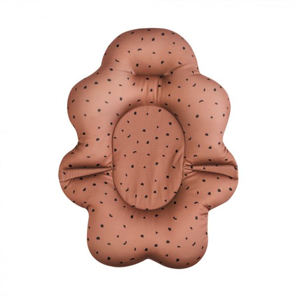 Coussin de bain marron