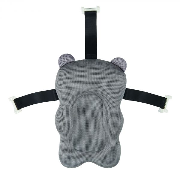 Coussin de bain panda gris